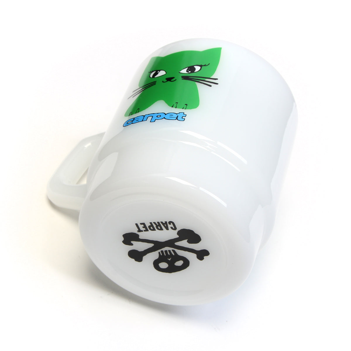 Cat Milk Glass Mug