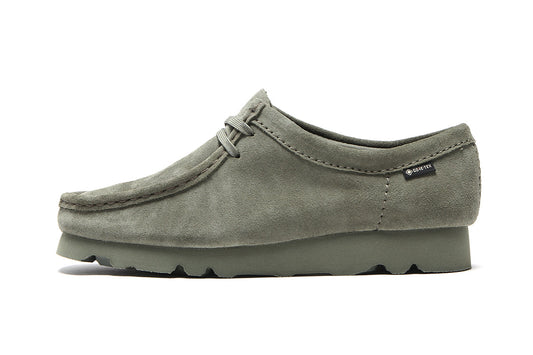 Women's Wallabee GTX Khaki/Green Suede