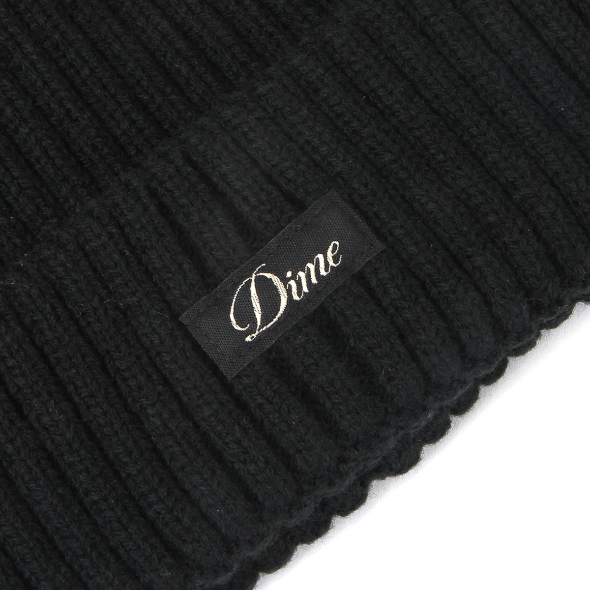Cursive Rib Beanie