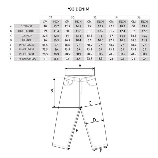 '93! Denim Pants