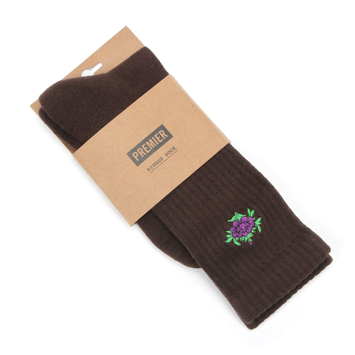 Floral Crew Sock