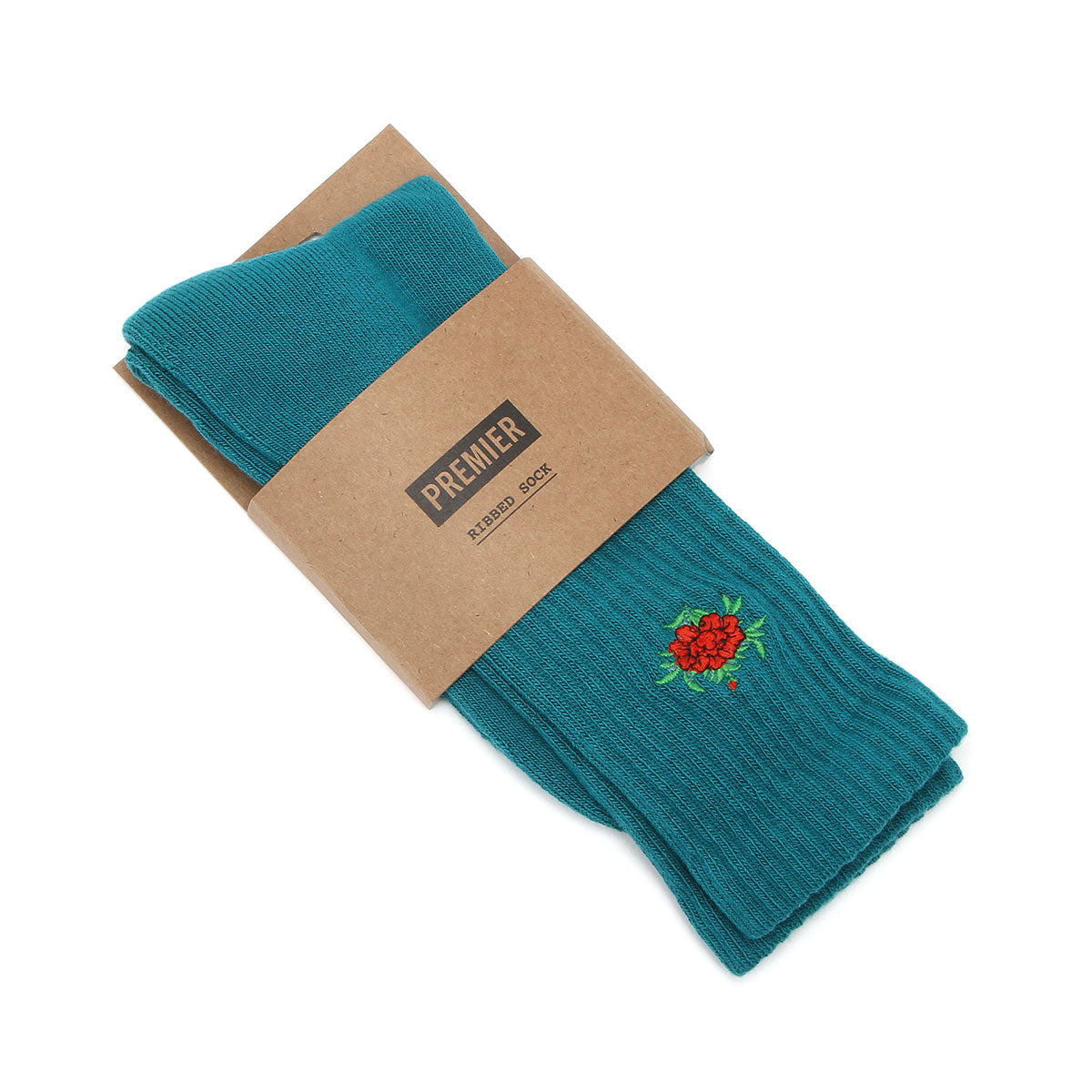 Floral Crew Sock