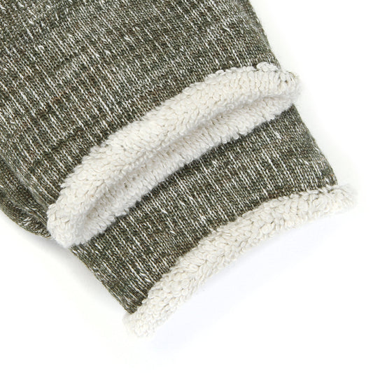 Wool Double Face Crew Sock