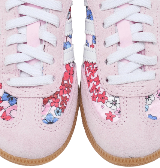 Adidas Kids' Liberty London Samba Og Comfort Closure Shoes - Clear Pink / Cloud White / Gum