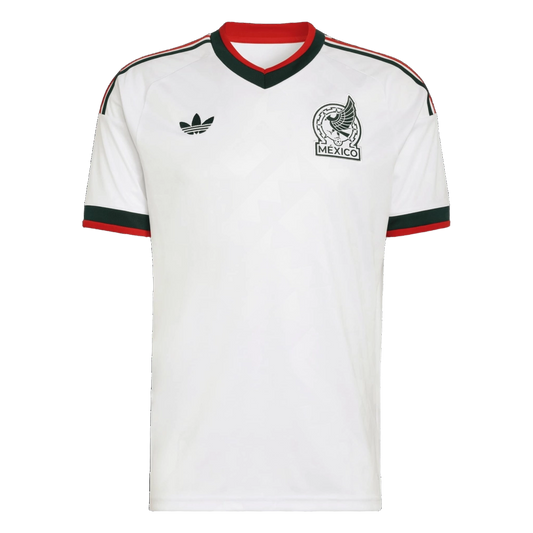 Adidas Men's Mexico 26 Away Jersey Apparel - White / Green / Red