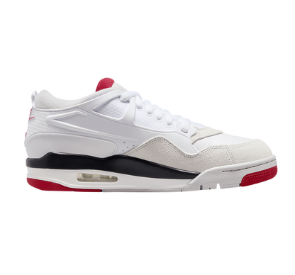 Nike Men's Air Jordan 4 Rm Shoes - White / Varsity Red / Black / Neutral Grey