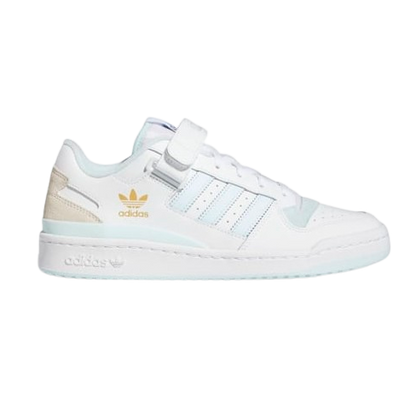 Adidas Men's Forum Low - White / Almost Blue / Chalk White