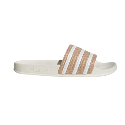 Adidas Men's Adilette Slides - Magic Beige / Cloud White / Off White