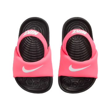 Nike Kids' Kawa TD Slides - Digital Pink / Black / White