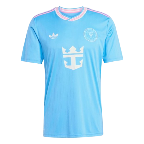 Adidas Men's Inter Miami CF 25/26 Third Messi Jersey - Semi Blue Burst