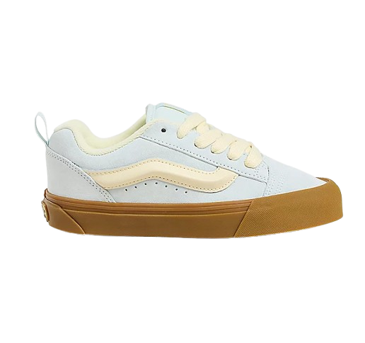 Vans Men's Knu Skool Shoes - Gum / Spa Blue