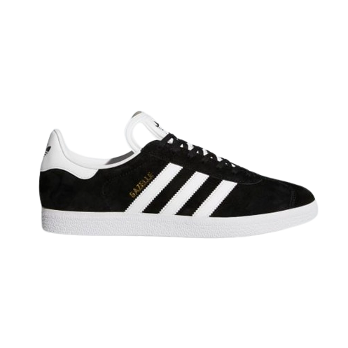 Adidas Men's Gazelle Shoes - Core Black / White / Gold Metallic