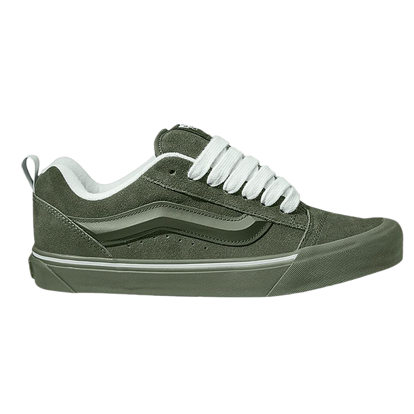 Vans Men's Knu Skool Utility Mono Shoes - Olive