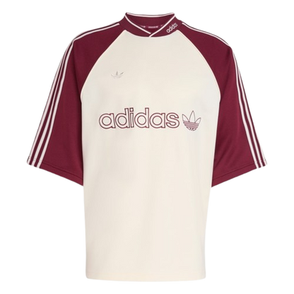 Adidas Men's Premium Jersey Shirt - Cream White