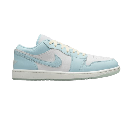 Nike Men's Jordan 1 Low Se Shoes - Glacier Blue / Summit White / Guava Ice / Sea Glass