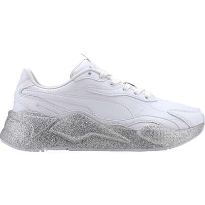 Puma Women's RS X3 Glitz Shoes - White / Silver
