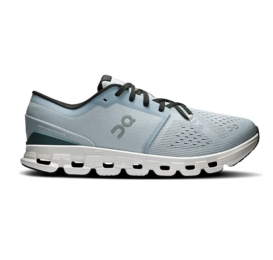 On Running Men's Cloud X4 Shoes - Glacier / Stone
