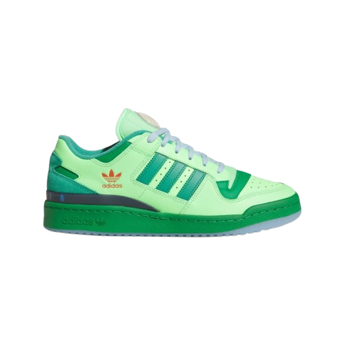 Adidas Men's The Simpsons X Adidas Forum Low Treehouse Of Horror Shoes - Lime Burst / Green / Semi Court Green