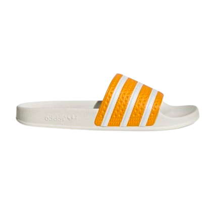 Adidas Men's Adilette Slides - Team College Gold / Cloud White / Off White