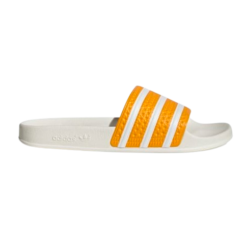 Adidas Men's Adilette Slides - Team College Gold / Cloud White / Off White