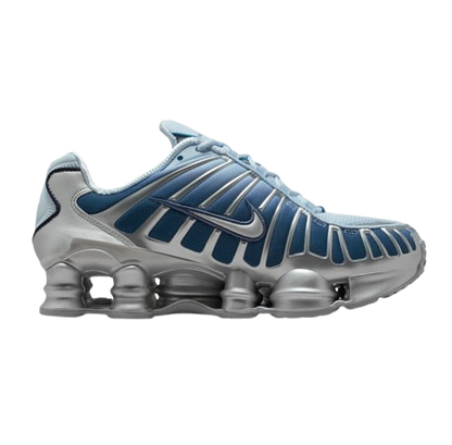Nike Women's Shox Tl Fade Shoes - Silver / Light Blue / Metallic Silver