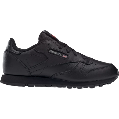 Reebok Kids' Classic Leather PS Shoes - All Black