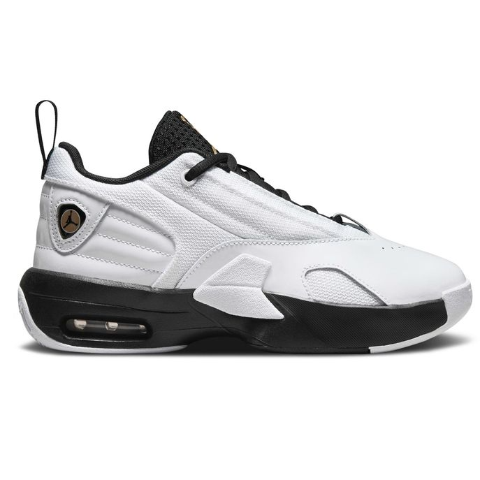 Nike Kids' Jordan Max Aura 6 Shoes - White / Black / Metallic Gold