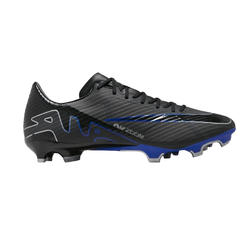 Nike Men's Mercurial Vapor 15 Academy Soccer Shoes - Black / Chrome / Hyper Royal