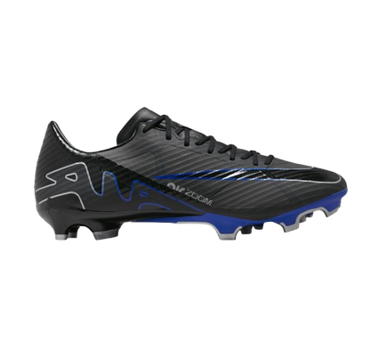 Nike Men's Mercurial Vapor 15 Academy Soccer Shoes - Black / Chrome / Hyper Royal