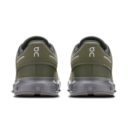 On Running Men's Cloud 6 Shoes - Olive / Eclipse