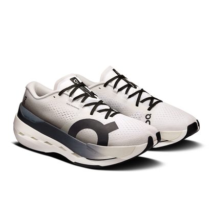 On Running Men's Cloudboom Max Shoes - White / Black