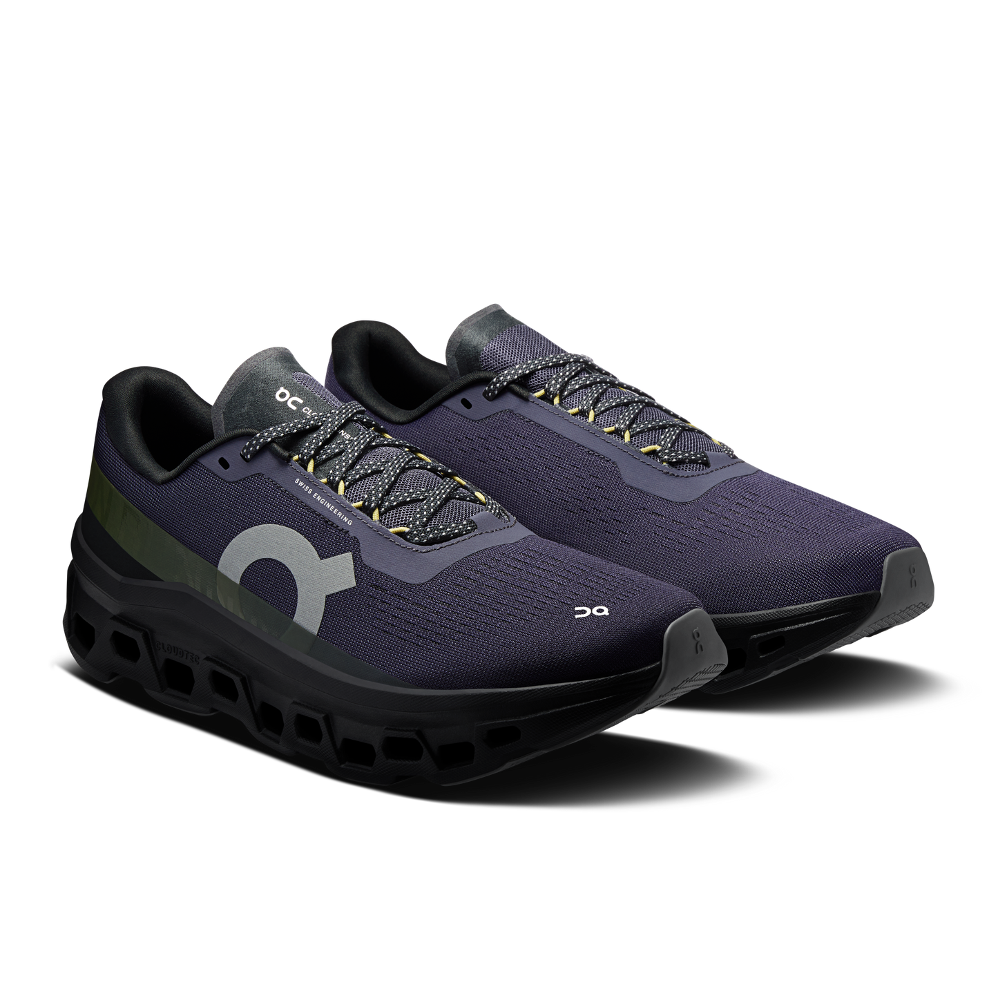 On Running Men's Cloudmonster 1 Shoes - Flint / Black