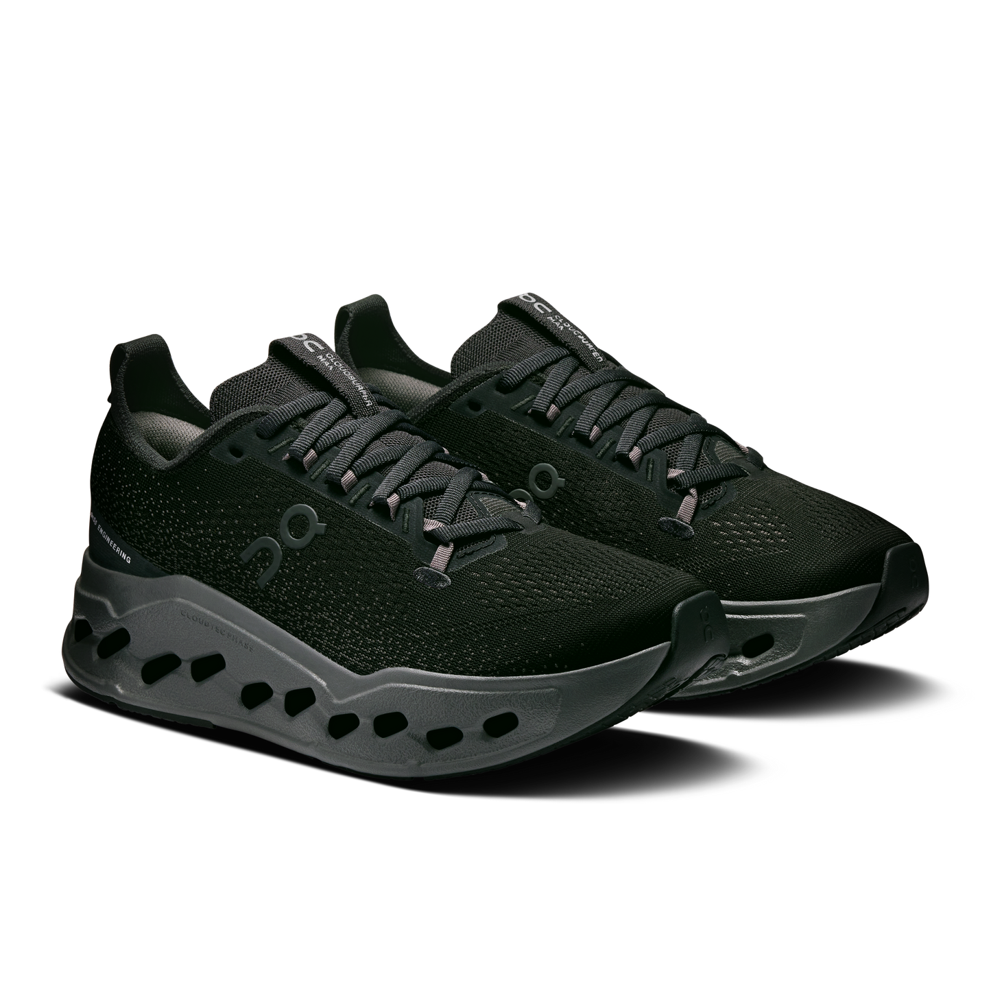 On Running Women's Cloudsurfer Max Wide Shoes - Black / Eclipse
