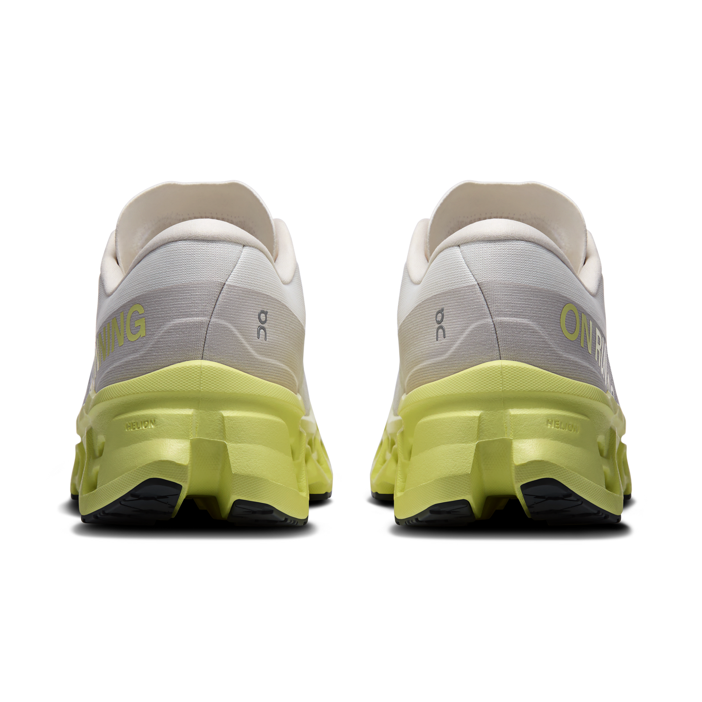 On Running Men's Cloudmonster 3 Shoes - Ivory / Limelight