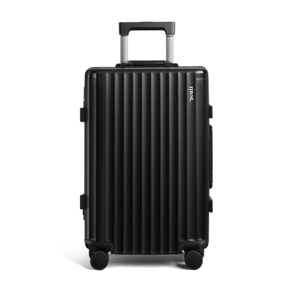 SPACE Aluminum Suitcase Black