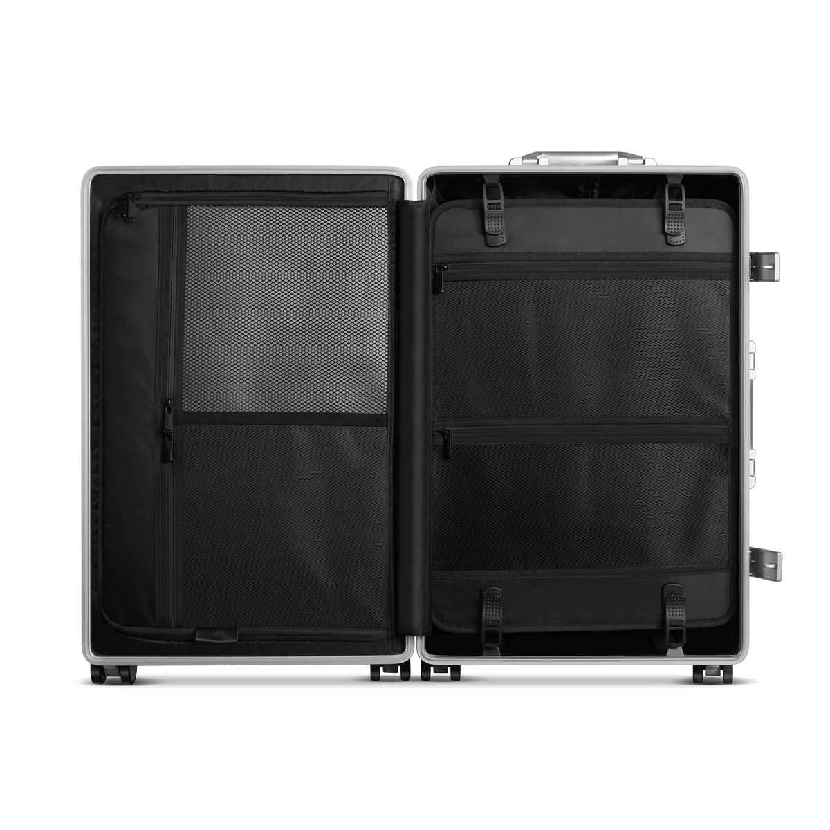 SPACE Aluminum Suitcase Silver