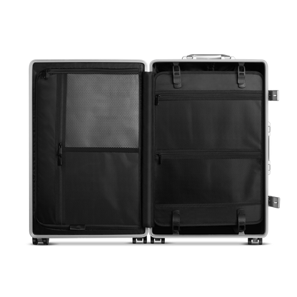 SPACE Aluminum Suitcase Silver