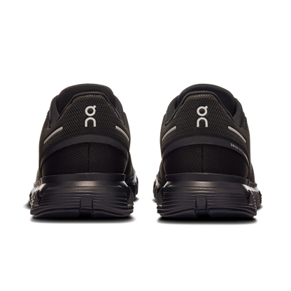 On Running Women's Cloud 6 Wide Shoes - Black / Black