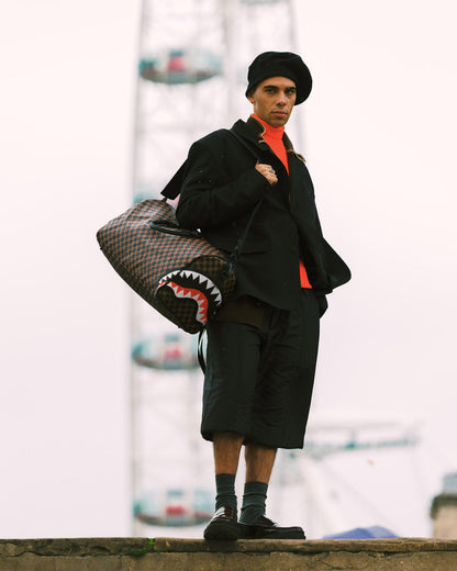 Sprayground The Private Jet Shark Club Duffle Bag