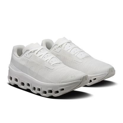On Running Women's Cloudmonster Void Shoes - White / White