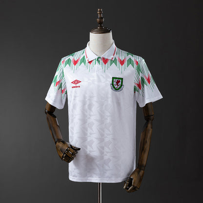 Wales Jersey 1990 Away Retro Football Kit
