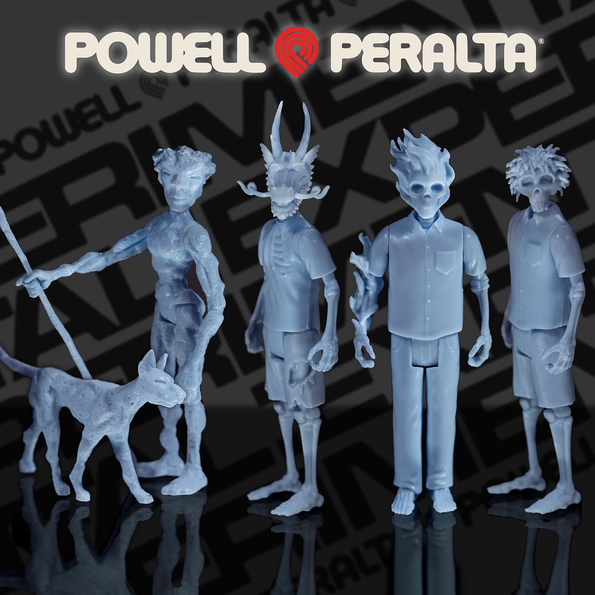 Super7 x Powell Peralta Steve Caballero Reaction Figure