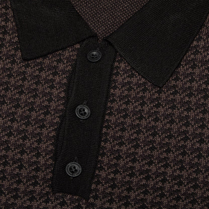 Lowis Houndstooth Polo