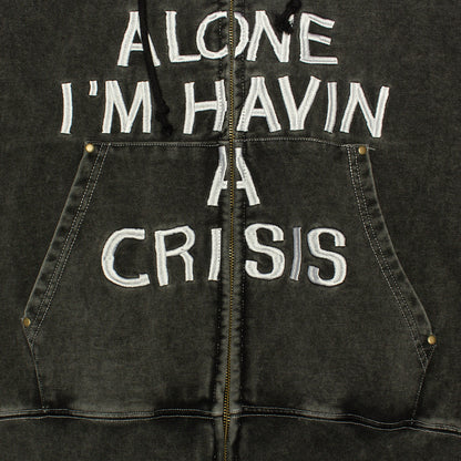 Crisis Zip-Up Hoodie