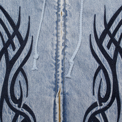 Tribal Zip-Up Hoodie