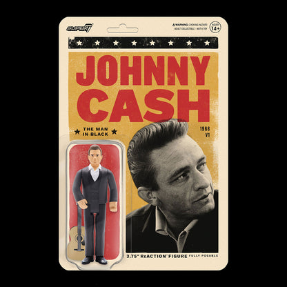Johnny Cash ReAction Figure - The Man In Black