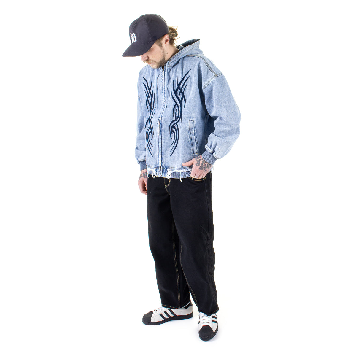 Tribal Zip-Up Hoodie