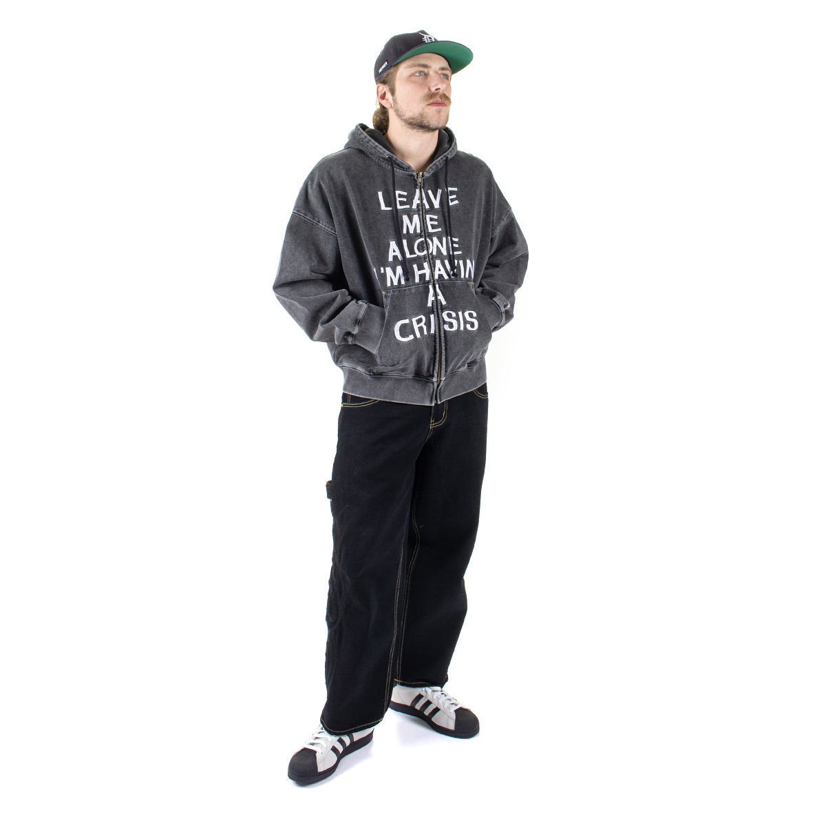 Crisis Zip-Up Hoodie