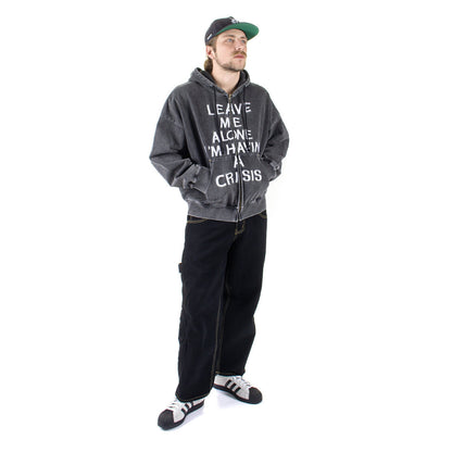Crisis Zip-Up Hoodie
