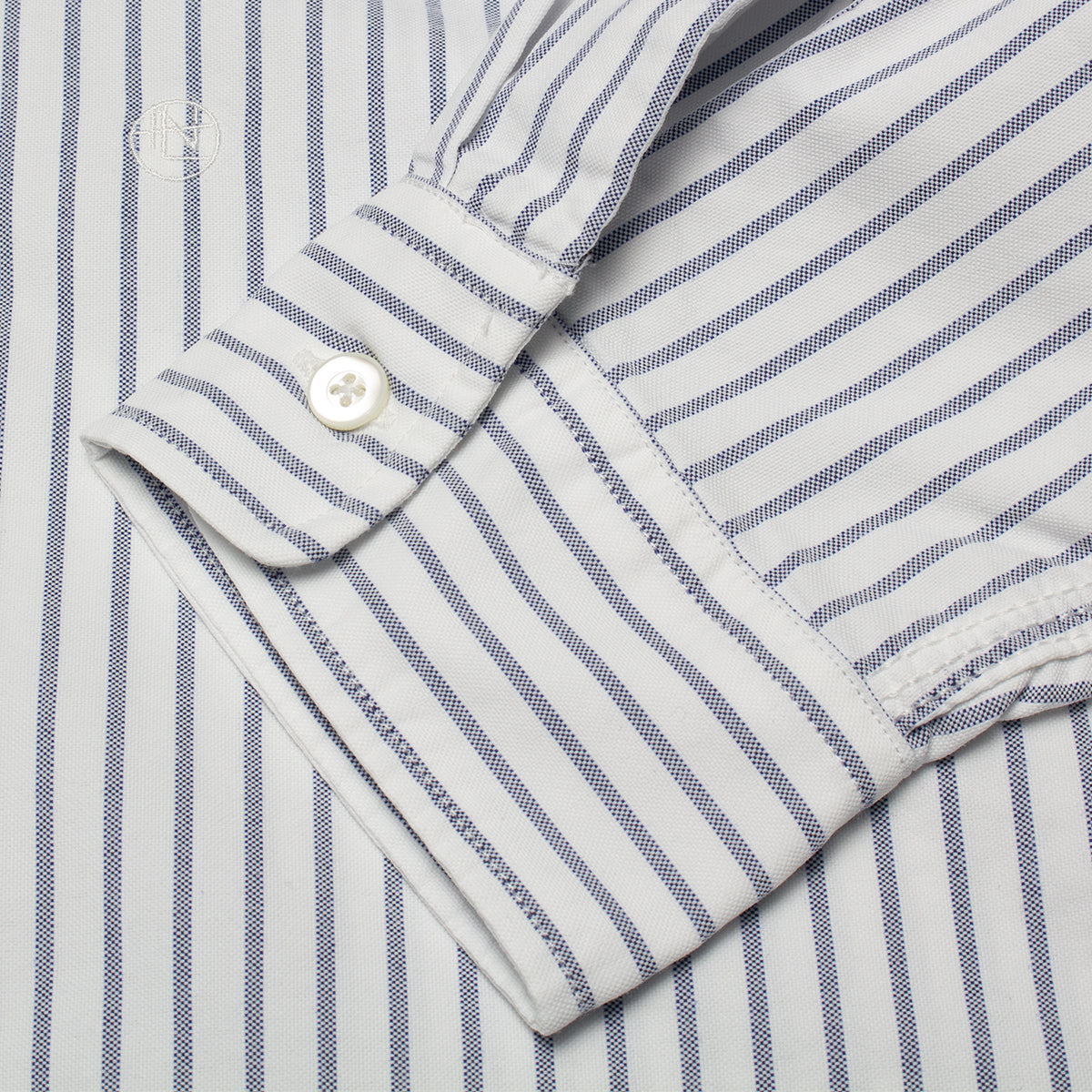 Button Down L/S Striped Wind Shirt